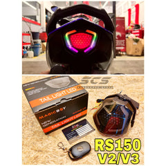 Magic Boy Tail Lamp Design TST Yamaha Y16ZR LC135 V8 Fi Y16 Accessories Motor Signal LED RSX150 RSX RS RS150 V2 V3 -By Air Courier Method ✈️📦