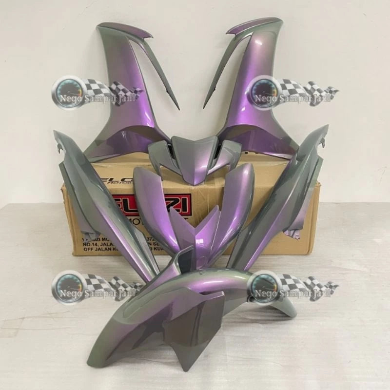 VELOZI Body Cover Set GALAXY GREY For LC135 V4 V5 V6 V7 V8 -By Sea Courier Method 🚢📦