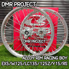 DHC- ALLOY RIM RCB LC135 / Y125Z / Y15 1.40X17 1.60X17 HUB ALLOY RIM ALLOY RCB HUB SPRINT DISC ALOY RACING BOY -By Sea Courier Method 🚢📦