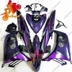 DHC- Yamaha LC135 LC 135 V1 V2 V3 V4 V5 V6 V7 Coverset Cover Set Body Purple Ysuku Carbon Pelangi Rainbow Chrome Sticker 97 -By Sea Courier Method 🚢📦
