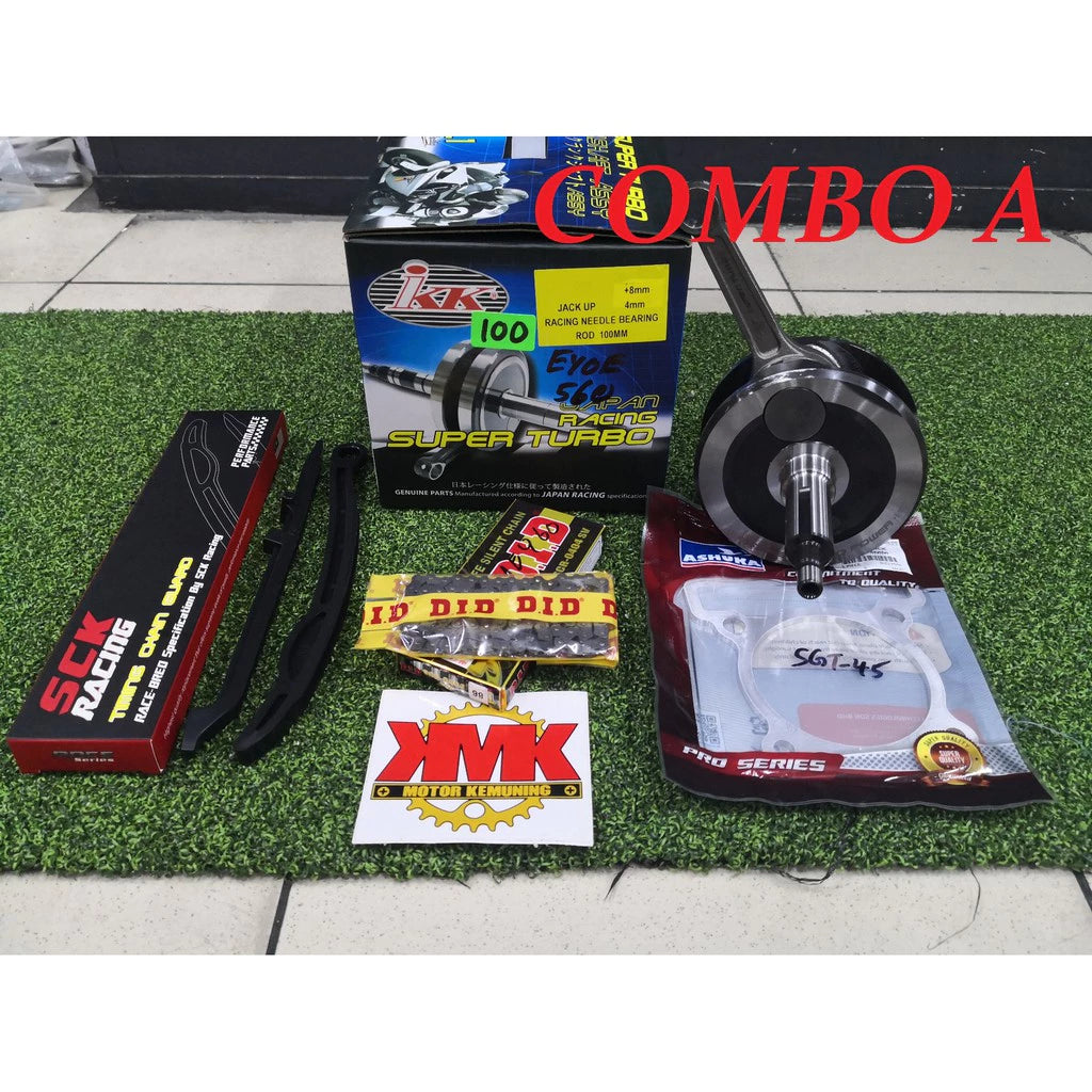 DHC- CRANKSHAFT JACK 4MM 100L IKK Y15 / LC4S / LC5S COMBO SET -By Sea Courier Method 🚢📦