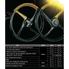 DHC- superfly sport rim 4batang VARIO125 VARIO150 AVANTIZ y15 y16 Lc5s LCV8 Y125Z RS150 RSX150 NVX V1 V2 NMAX RAIDER150 -By Sea Courier Method 🚢📦