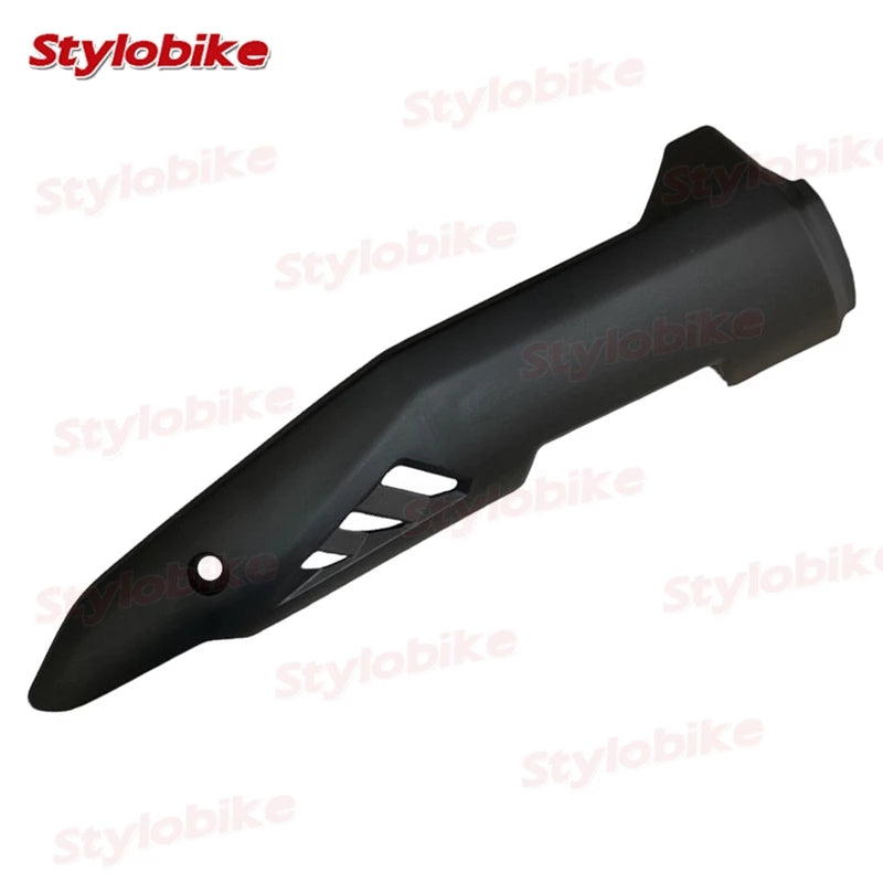 Honda RSX150 RS150 V3 RSX 150 Winner X Exhaust Pipe Cover Muffler Protector Ekzos End Cap Cover Black Carbon End Cover -By Sea Courier Method 🚢📦