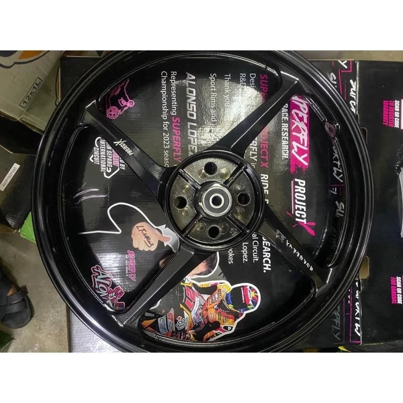 DHC- superfly sport rim 4batang VARIO125 VARIO150 AVANTIZ y15 y16 Lc5s LCV8 Y125Z RS150 RSX150 NVX V1 V2 NMAX RAIDER150 -By Sea Courier Method 🚢📦