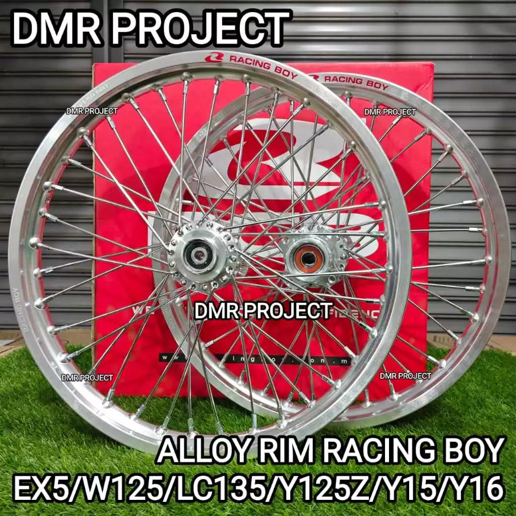 DHC- ALLOY RIM RCB LC135 / Y125Z / Y15 1.40X17 1.60X17 HUB ALLOY RIM ALLOY RCB HUB SPRINT DISC ALOY RACING BOY -By Sea Courier Method 🚢📦