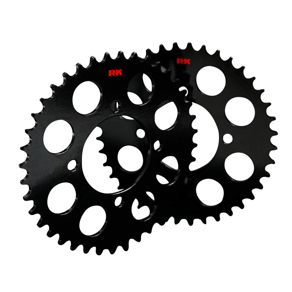 DHC- 100% ORI RK LC135 Y125ZR RXZ Y110SS Y100SS 415 YAMAHA ( 1SET ) SPROCKET 132L XER ORING CHAIN 415 GOLD SPOKET LC SPOCKET -By Sea Courier Method 🚢📦