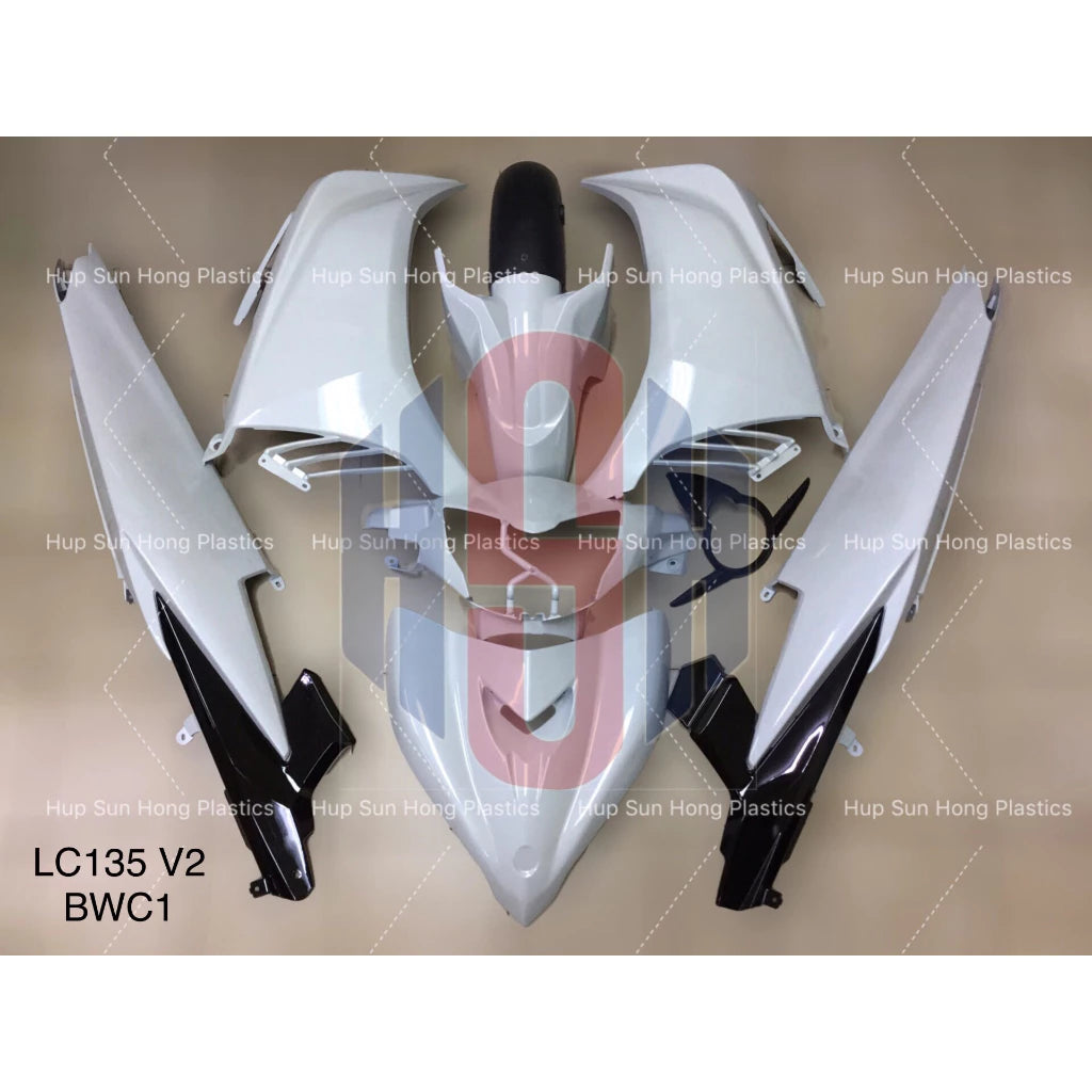 YAMAHA 135LC V2 V3 V4 V5 V6 Clutch 5s LC Full Body Cover Set Coverset Bodyset Kaver LCV2 LCV3 LCV4 LC135 -By Sea Courier Method 🚢📦