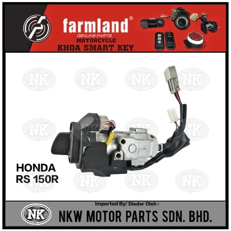 SMART KEYLESS REMOTE SWITCH SET - HONDA - RS 150R / RS 150 (FARMLAND) ONLY CONVERT FOR KEY VERSION -By Sea Courier Method 🚢🎁