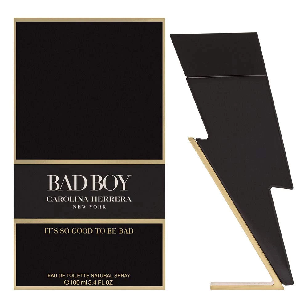 ORIGINAL Carolina Herrera Bad Boy EDT 100ml Perfume -By Sea Courier Method 🚢📦