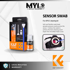 K&F camera sensor cleaner | sensor clean swab Full Frame & APS-C cleaning kit 10 Pcs -By Sea Courier Method 🚢📦