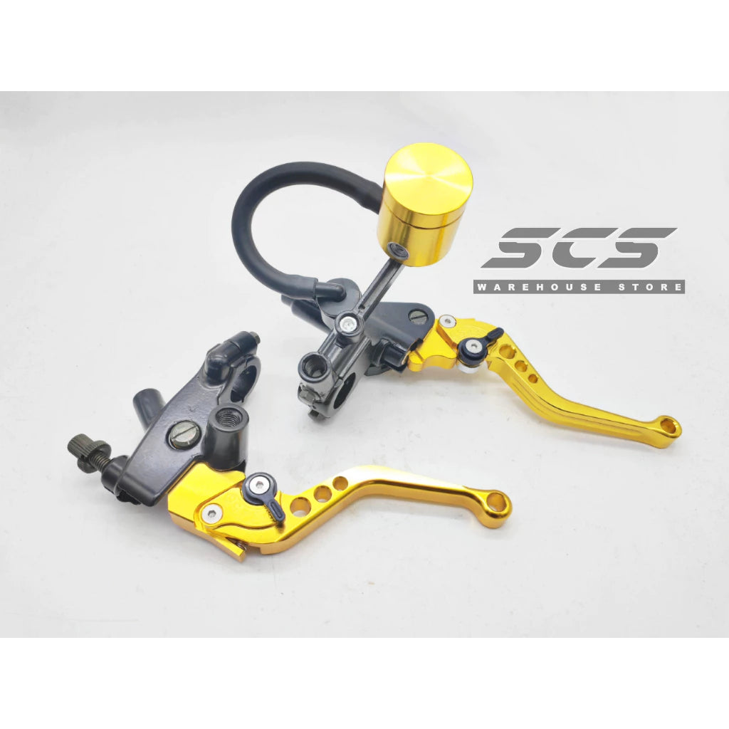 DHC- Combo Set Master Brake Pump Lever Clutch Lever 14mm RS150 FZ150 Y15ZR Y16ZR RSX150 NVX NMAX VARIO AVANTIZ LC135 Racing Y -By Sea Courier Method 🚢📦