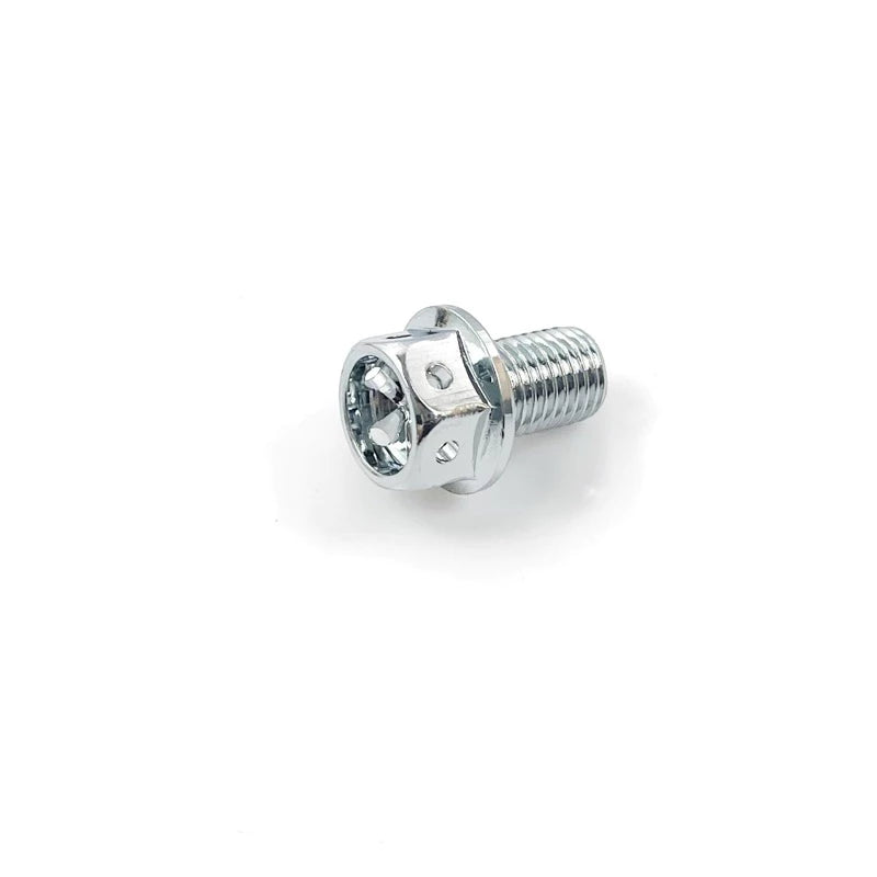 SIDE MIRROR SCREW CHROME M10 x 12MM FOR HONDA SYM KAWASAKI MOTORCYCLE CERMIN SISI SKRU NUT ALLOY BOLT WAVE DASH ALPHA -By Sea Courier Method 🚢📦