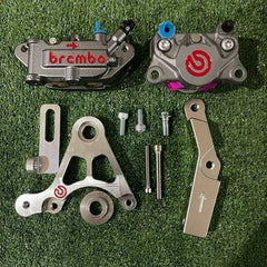 CALIPER CNC COMBO SET FRONT 4 POT & REAR P34 2 POT RS150 ZX150 Y15Z Y125ZR LC135 VARIO RSX150 Y16 -By Sea Courier Method 🚢📦