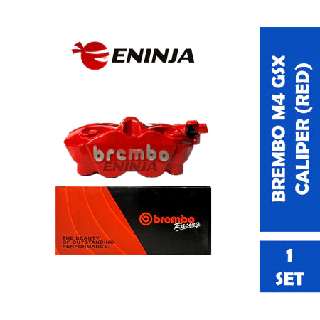 BREMBO M4 Gsx Caliper Pump Siap Bracket Siap Skim Depan Front 4 Pot For Y15zr/ Nvx155/ Lc5s/ Lc4s/ Y125zr -By Sea Courier Method 🚢📦