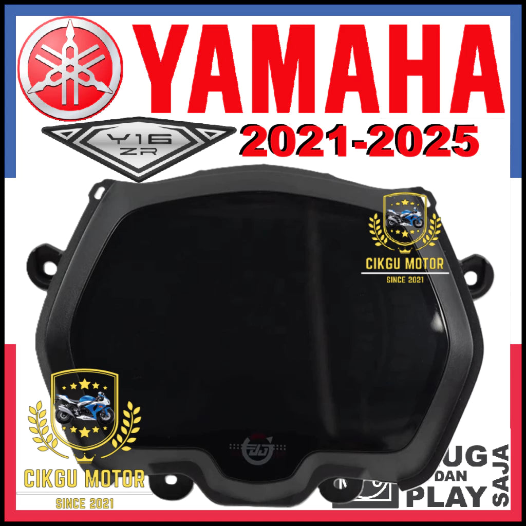 YAMAHA Y16ZR FULL DIGITAL METER Terbaru 2025 100% PNP #CIKGU MOTOR -By Sea Courier Method 🚢📦