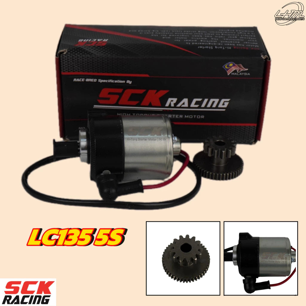 SCK RACING Y15 LC135 5S RS150 STARTER MOTOR (BIG BORE UP TO 68MM) SUPRIMO -By Sea Courier Method 🚢📦