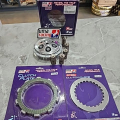 UMA RACING COMBO HYPER CLUTCH WITH CLUTCH PLATE IRON PLATE LC135 AUTO ES Y15ZR -By Sea Courier Method 🚢📦