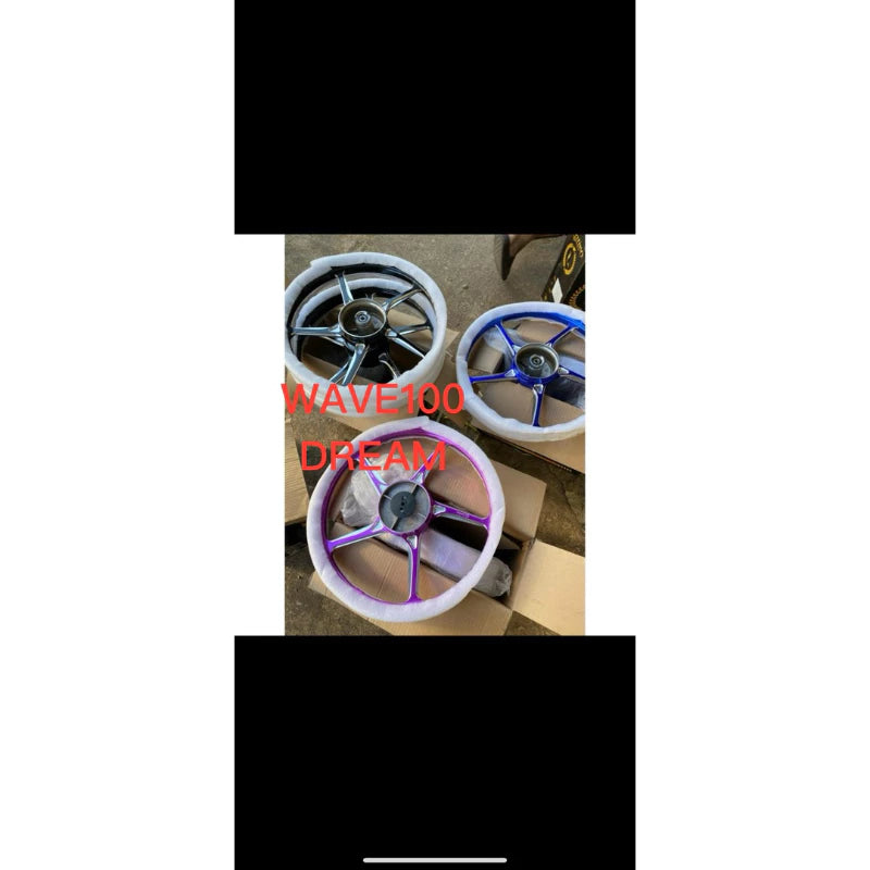 Sport Rim Lativo FG511 pnp Y125 Y15 Y16 1.6/1.6x17 Wave100 1.4/1.6 Rs150 RSX 1.6/1.85 LC135 RIM PNP -By Sea Courier Method 🚢📦