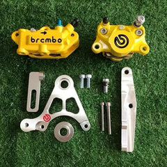 CALIPER CNC COMBO SET FRONT 4 POT & REAR P34 2 POT RS150 ZX150 Y15Z Y125ZR LC135 VARIO RSX150 Y16 -By Sea Courier Method 🚢📦