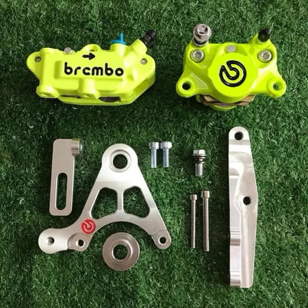 CALIPER CNC COMBO SET FRONT 4 POT & REAR P34 2 POT RS150 ZX150 Y15Z Y125ZR LC135 VARIO RSX150 Y16 -By Sea Courier Method 🚢📦