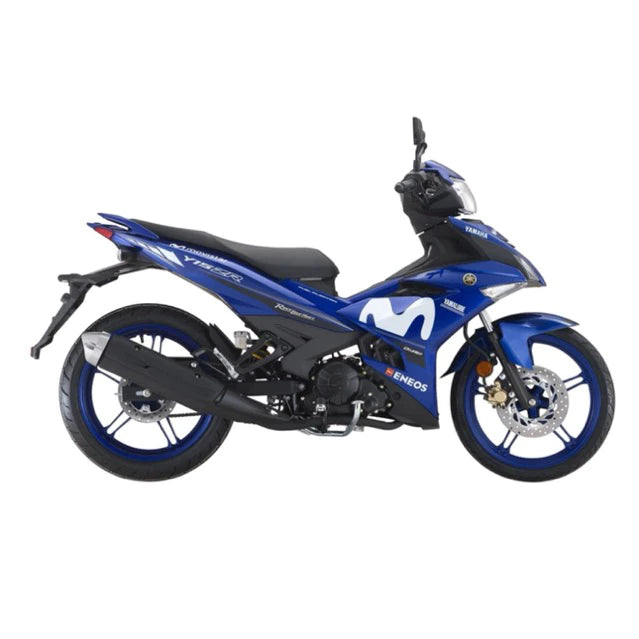 DHC- Yamaha Y15ZR YSUKU V1/V2 Movistar / Monster Double Seat/Cushion/Kusyen Tempat Duduk ( Benang Hitam) Original HLY! -By Sea Courier Method 🚢📦
