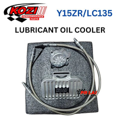 DHC- Clear stok lama KOZI Racing Y15 LC135 5S FZ150 Lubricant Oil Cooler with hose Minyak YAMAHA Y15ZR LC -By Sea Courier Method 🚢📦