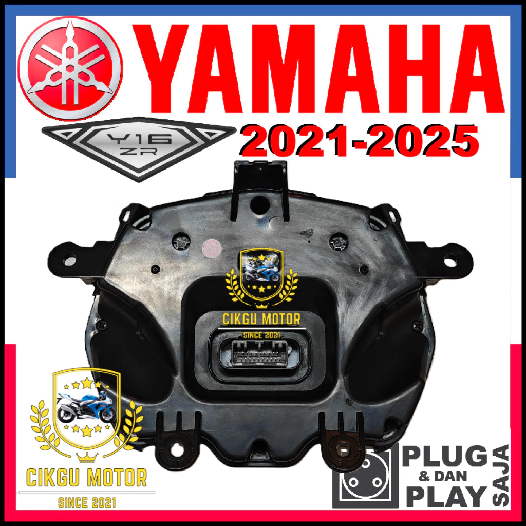 YAMAHA Y16ZR FULL DIGITAL METER Terbaru 2025 100% PNP #CIKGU MOTOR -By Sea Courier Method 🚢📦