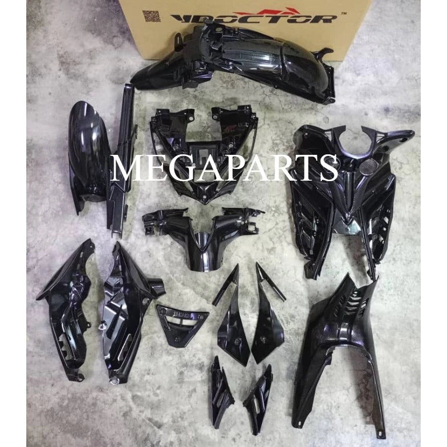 LC135 V2 TO V7 YAMAHA BODY INNER COVER SET NON COLOUR PARTS KILAT HITAM 🔥READY STOCK🔥V2 V3 V4 V5 V6 V7 INNER COVERSET -By Sea Courier Method 🚢📦