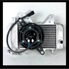 DHC- NLK LC135 Y15ZR Y16ZR RS150 Radiator Racing with Big Blower Fan Kipas Tangki Tank 350ml 450ml 600ml RSX150 RS Y16 Y15 LC -By Sea Courier Method 🚢📦