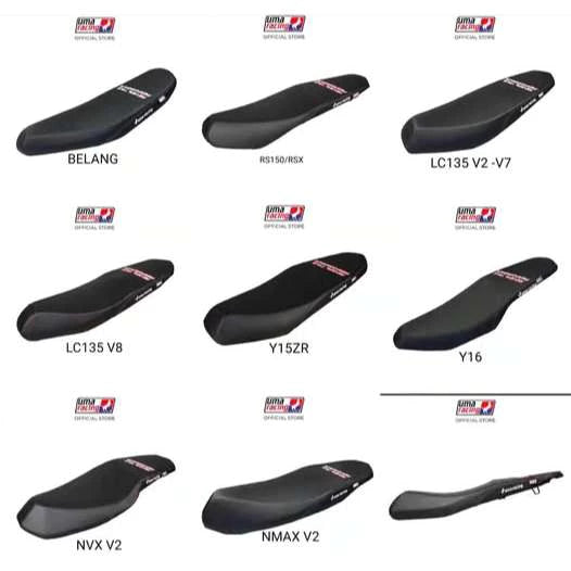 DHC- UMA RACING Motorcycle Seat YAMAHA Y16ZR Y15ZR LC135 NMAX NVX HONDA RS150 RSX150 -By Sea Courier Method 🚢📦