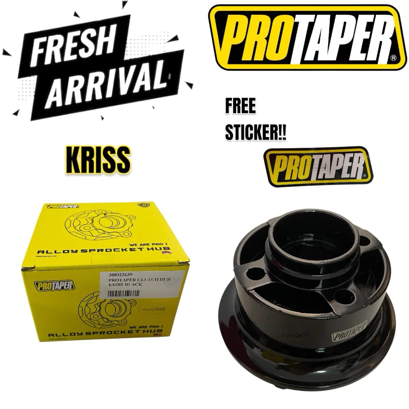 BLACK KILAT PROTAPER CLUTCH HUB SPROCKET HUB MANGKUK HUB KILAT HITAM WAVE125 EX5 DREAM RS150 LC135 5S Y110 -By Sea Courier Method 🚢📦