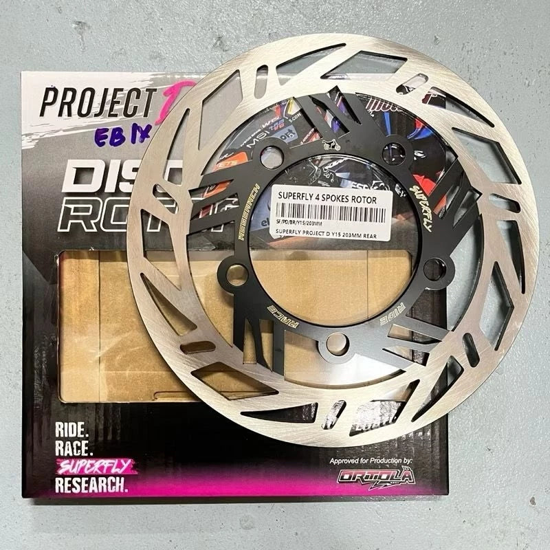 superfly disc floating D4 245MM 267MM 200MM 203MM Y15 Y15ZR Y16 ABS Y16ZR RS150 Rsx150 LC135 disc 4kaki SUPER FLY -By Sea Courier Method 🚢📦
