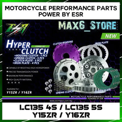 ESR MOTOR HYPER CLUTCH & CLUTCH PLATE OR COMBO SET FOR Y15ZR , Y16ZR , LC135 4S & LC135 5S CLUTCH PLATE CLUTCH SPRING LC -By Sea Courier Method 🚢📦