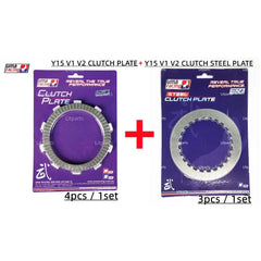 DHC- Uma Racing Clutch Plate Disc Y15 Y15ZR V1 V2 LC135 V8 FI 5S RS150 RSX150 WAVE125 EX5 Y125 Y110SS SRL KRISS Y16 Y16ZR R15 -By Sea Courier Method 🚢📦