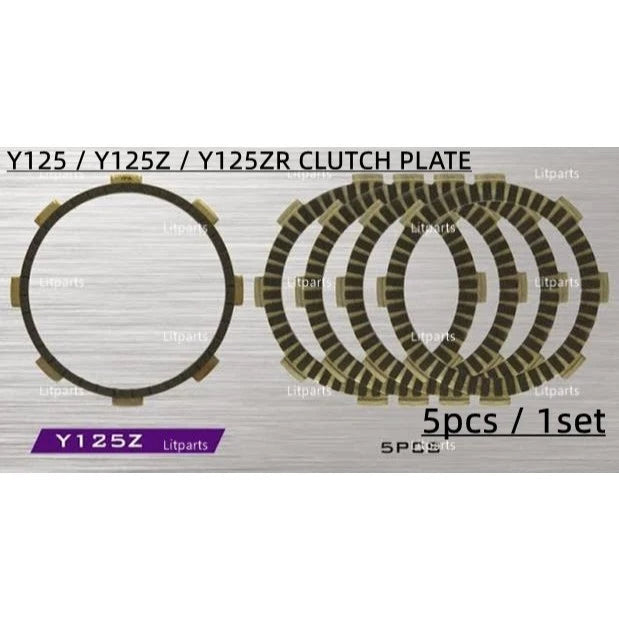 DHC- Uma Racing Clutch Plate Disc Y15 Y15ZR V1 V2 LC135 V8 FI 5S RS150 RSX150 WAVE125 EX5 Y125 Y110SS SRL KRISS Y16 Y16ZR R15 -By Sea Courier Method 🚢📦