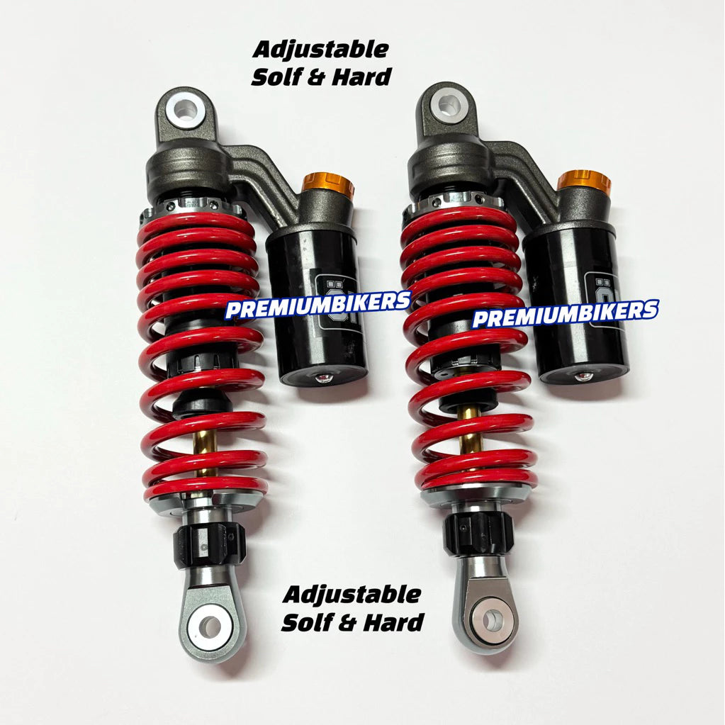 DHC- ABSORBER BELAKANG REAR ADJUSTABLE 280MM 330MM 340MM Y110 SRL EX5 DREAM KRISS RXZ WAVE 125 110 DASH LAGENDA -By Sea Courier Method 🚢📦