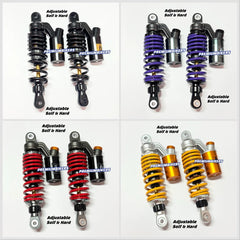 DHC- ABSORBER BELAKANG REAR ADJUSTABLE 280MM 330MM 340MM Y110 SRL EX5 DREAM KRISS RXZ WAVE 125 110 DASH LAGENDA -By Sea Courier Method 🚢📦