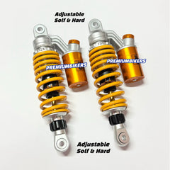 DHC- ABSORBER BELAKANG REAR ADJUSTABLE 280MM 330MM 340MM Y110 SRL EX5 DREAM KRISS RXZ WAVE 125 110 DASH LAGENDA -By Sea Courier Method 🚢📦