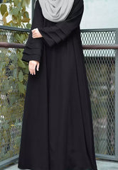 Laura Abaya Long Dress in Black