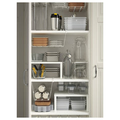 VARIERA Shelf insert, white, 32x13x16 cm