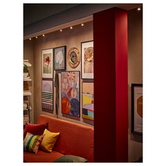 BÄVE LED ceiling track, 3-spots, white