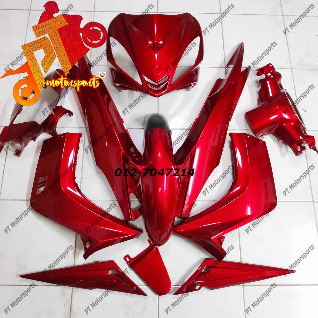 DHC- Special Color Yamaha Lc 135 V1 Cover Set Kosong Black Red Blue Yellow White Nescafe Biru Oren Gold Nardo Blue Purple -By Sea Courier Method 🚢📦