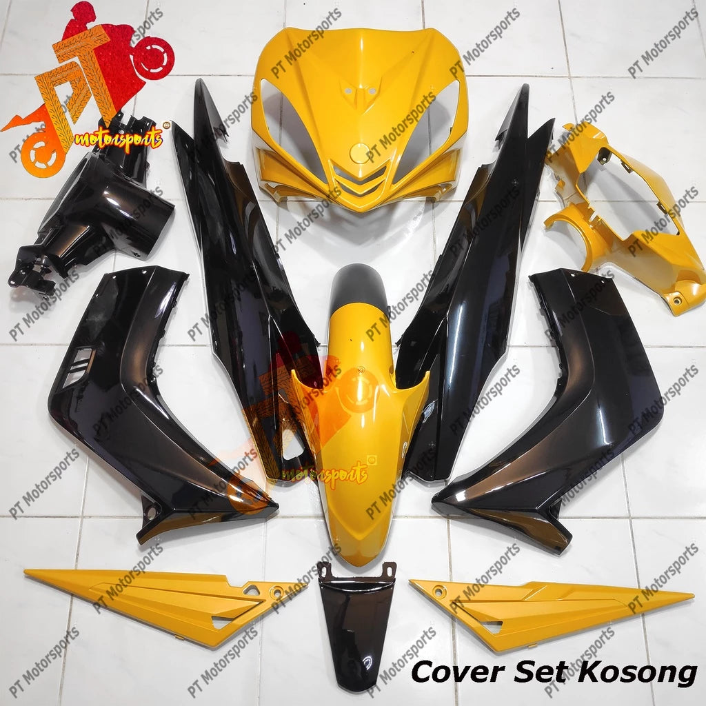 DHC- Special Color Yamaha Lc 135 V1 Cover Set Kosong Black Red Blue Yellow White Nescafe Biru Oren Gold Nardo Blue Purple -By Sea Courier Method 🚢📦