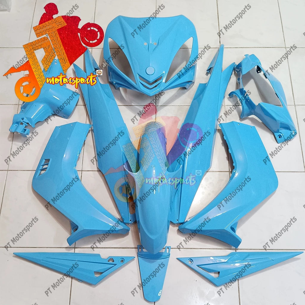 DHC- Special Color Yamaha Lc 135 V1 Cover Set Kosong Black Red Blue Yellow White Nescafe Biru Oren Gold Nardo Blue Purple -By Sea Courier Method 🚢📦