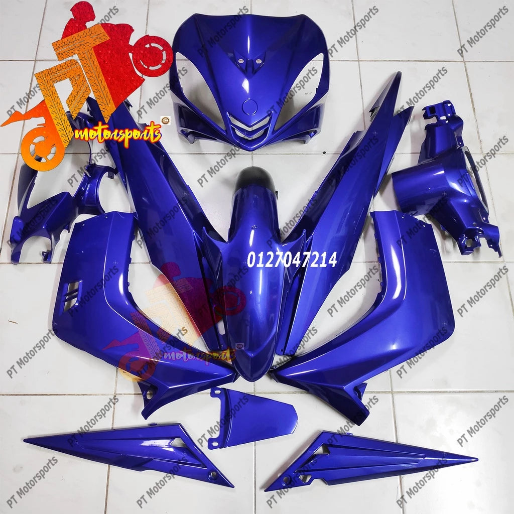 DHC- Special Color Yamaha Lc 135 V1 Cover Set Kosong Black Red Blue Yellow White Nescafe Biru Oren Gold Nardo Blue Purple -By Sea Courier Method 🚢📦
