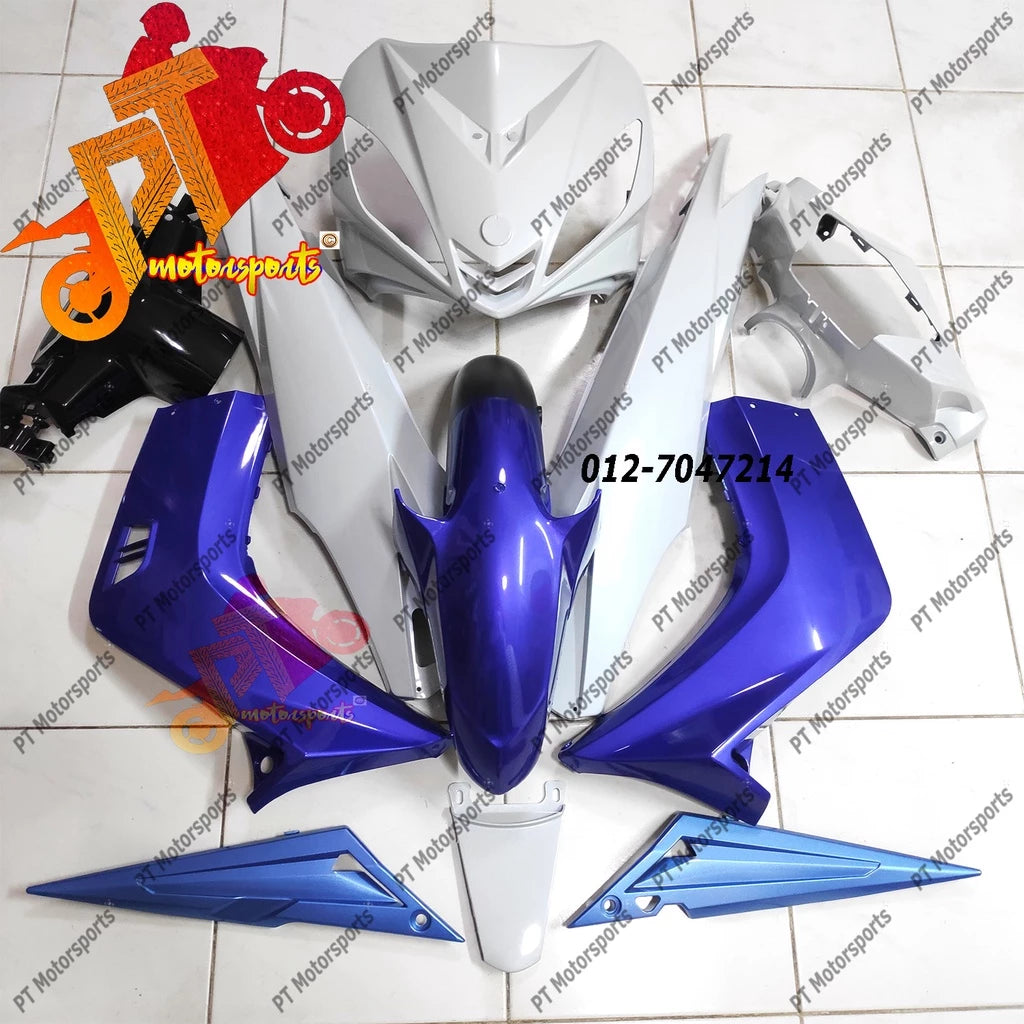 DHC- Special Color Yamaha Lc 135 V1 Cover Set Kosong Black Red Blue Yellow White Nescafe Biru Oren Gold Nardo Blue Purple -By Sea Courier Method 🚢📦