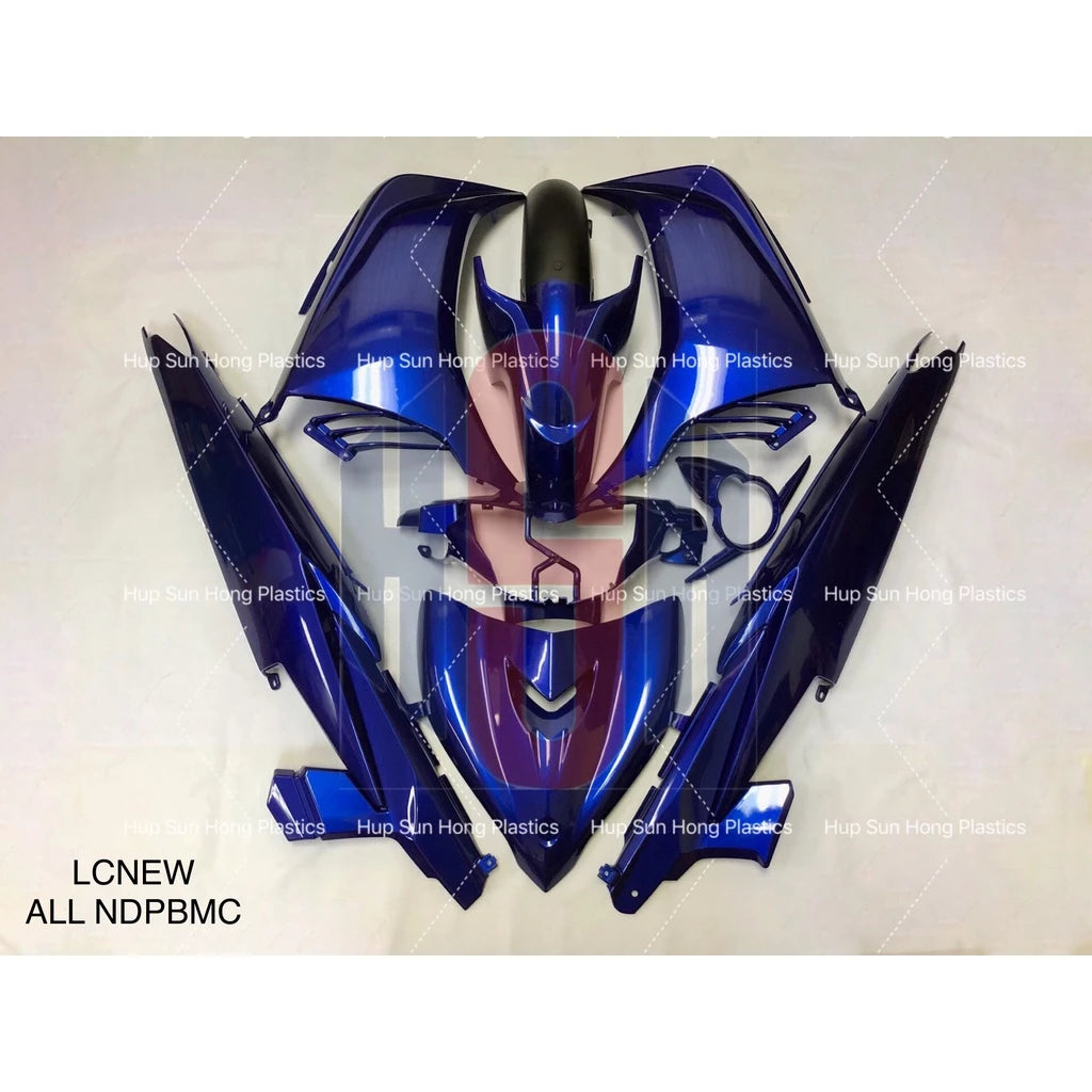 YAMAHA 135LC V2 V3 V4 V5 V6 Clutch 5s LC Full Body Cover Set Coverset Bodyset Kaver LCV2 LCV3 LCV4 LC135 -By Sea Courier Method 🚢📦