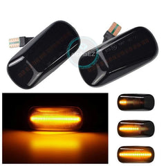 Honda 2pcs Led Dynamic Side Turn Signal Light For Accord Civic City Fit Jazz Stream Odyssey S2000 CR-V HR-V Lampu Tepi -By Sea Courier Method 🚢🎁