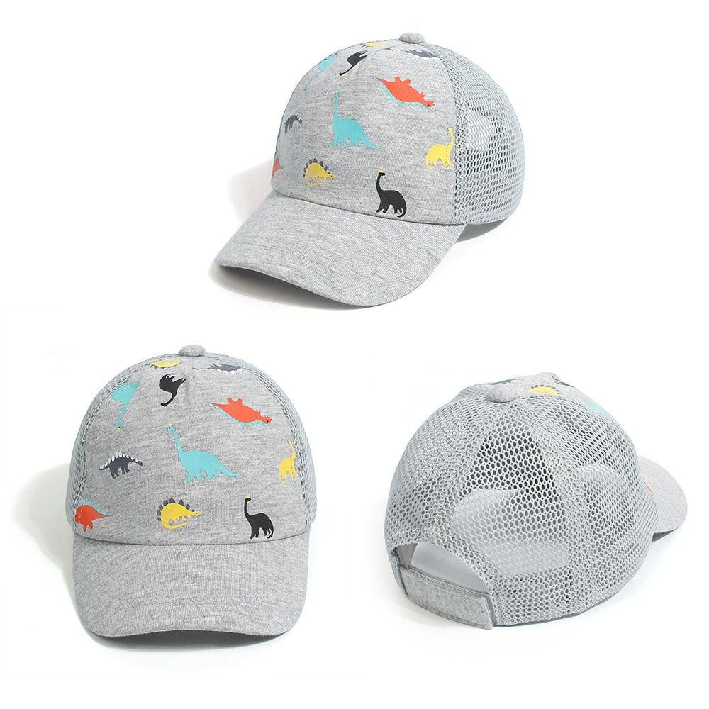 YYE Toddler Baseball Hat, Sun Hat Dinosaur Printed, Baby Cap Quick Drying Casual Cute Boys Girls- By SEA Courier Method 🚢