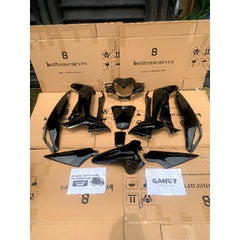 DHC- MERAH Full Set Smooth and Rough Body Honda Supra X 125R Carburetor Full Body/ Smooth Rough Supra X 125 R Batman 2005 2006 2007 2008 2009 2010 Black Silver Redbiru -By Sea Courier Method 🚢📦